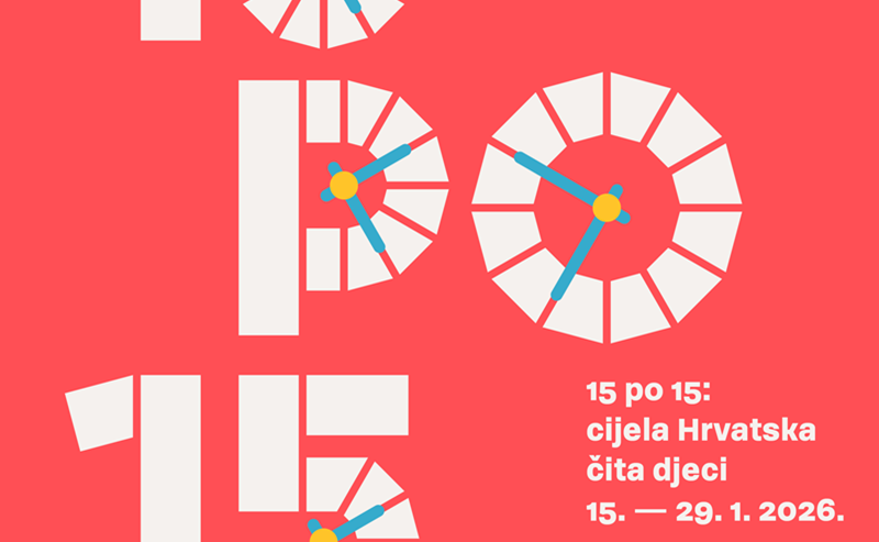 Nacionalni čitalački izazov „15 po 15: cijela Hrvatska čita djeci“ 