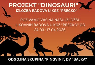 Izložba „Dinosauri“ u KGZ Prečko